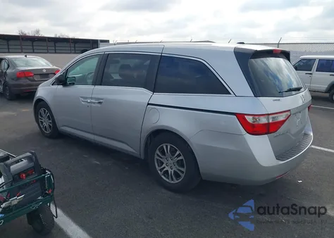 2012 Honda Odyssey Ex-L from USA, damaged, VIN 5FNRL5H66CB066112